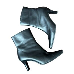 Hokus Pokus Elegant Black Ankle Boots Size 7
